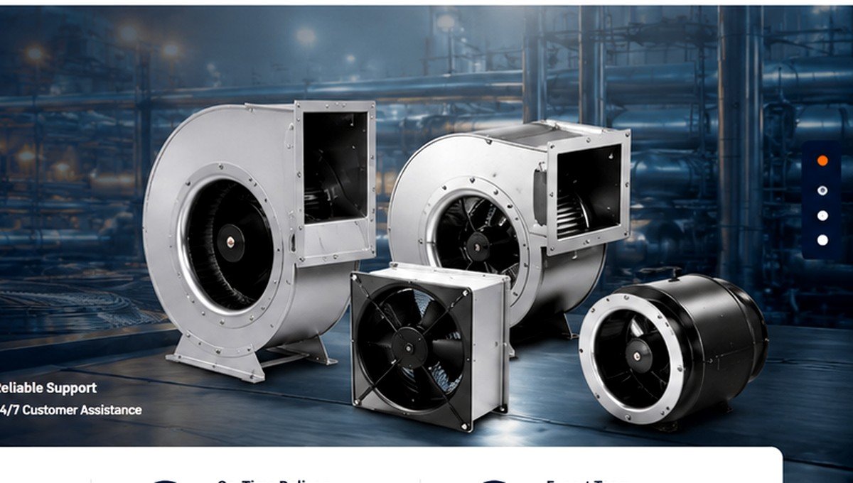 Industrial fans and blowers